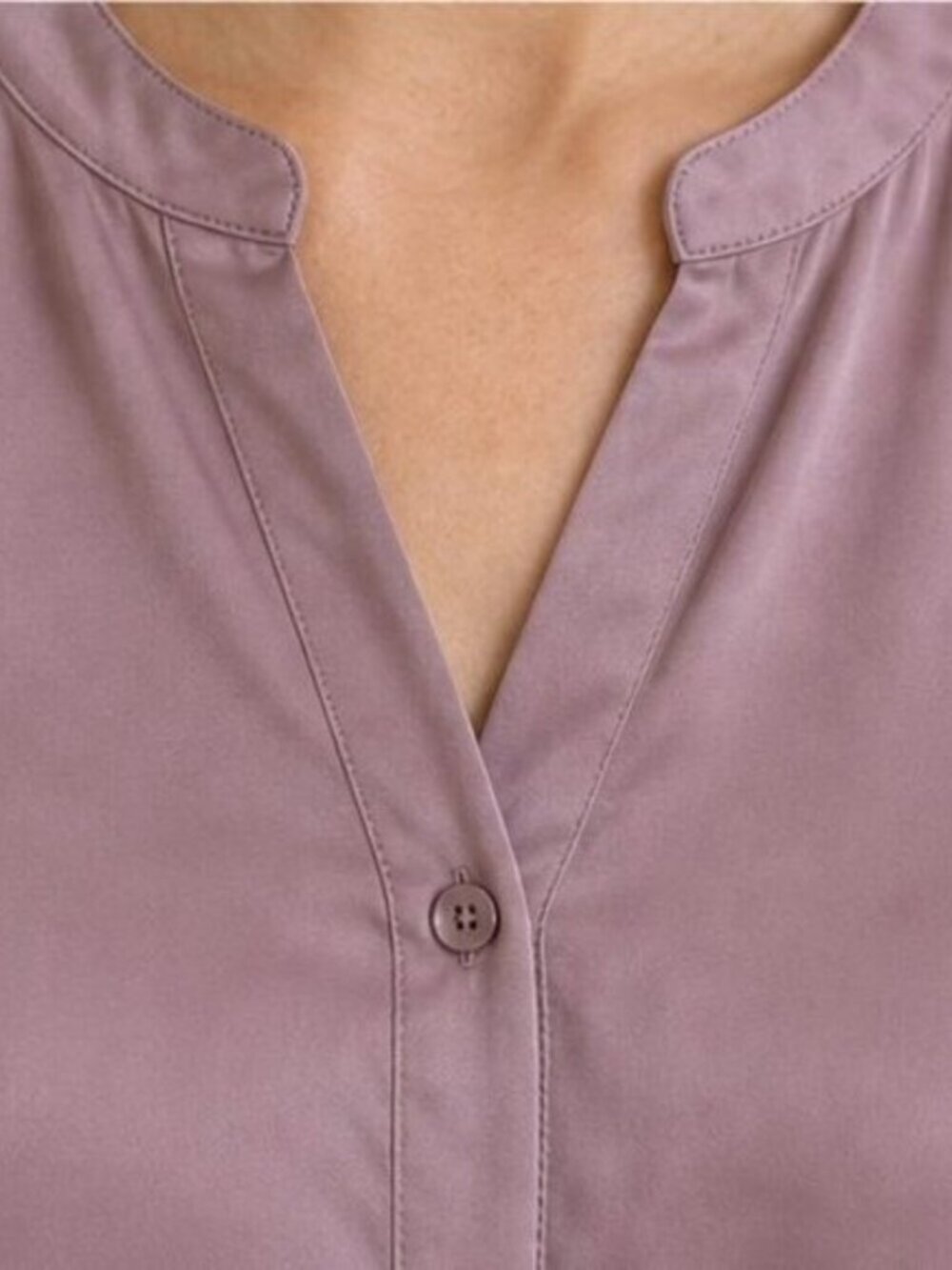 Mauve Ruffle Blouse - Picture 4 of 6